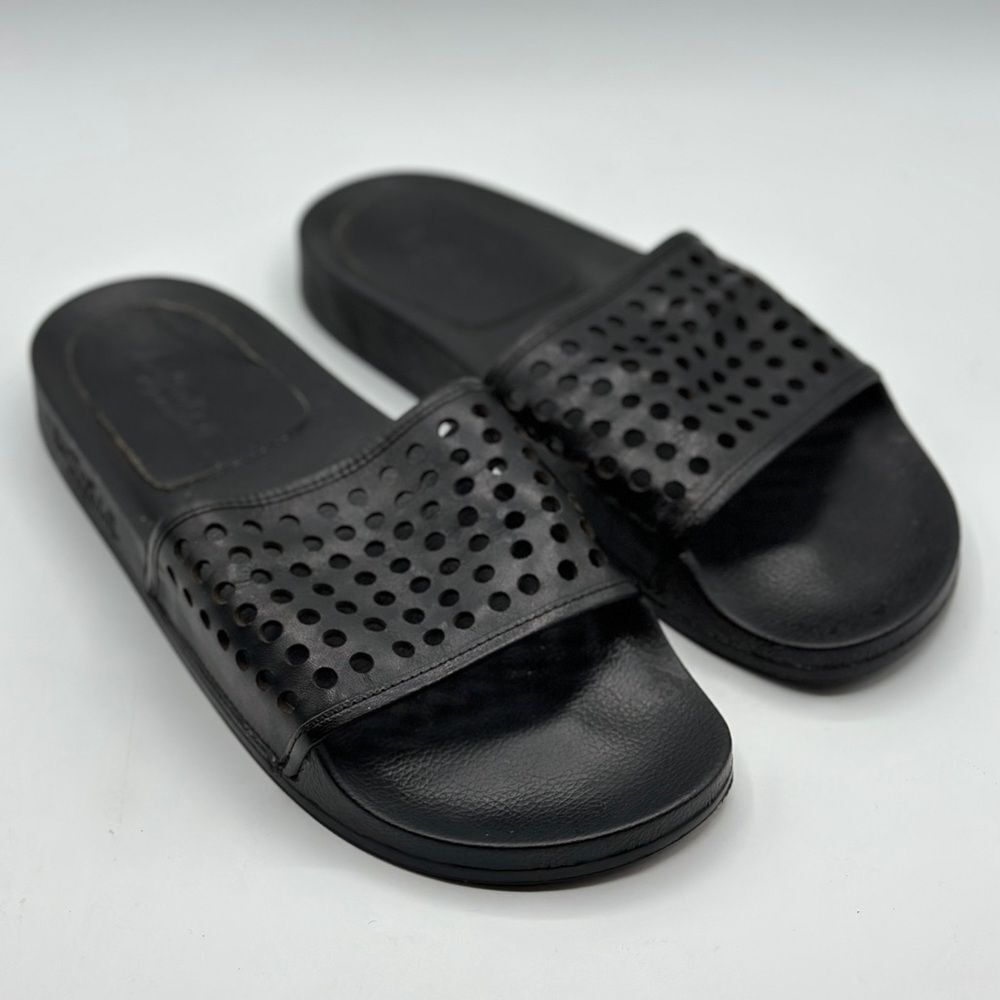 Loeffler Randall Women’s Cat Pool Sandals Black Size 9